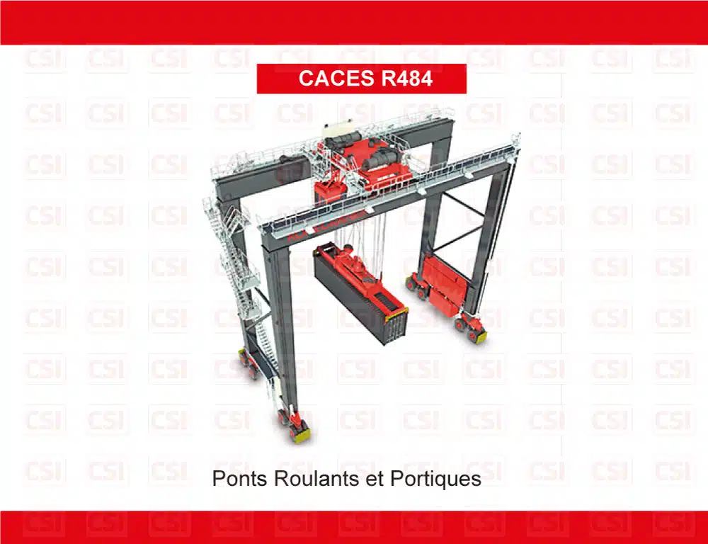 CACES R484 Ponts-Roulants-Portiques-STRASBOURG-COLMAR-MULHOUSE